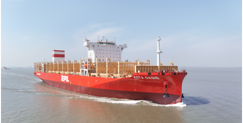 太平船務命名首艘8200TEU LNG雙燃料集裝箱船
